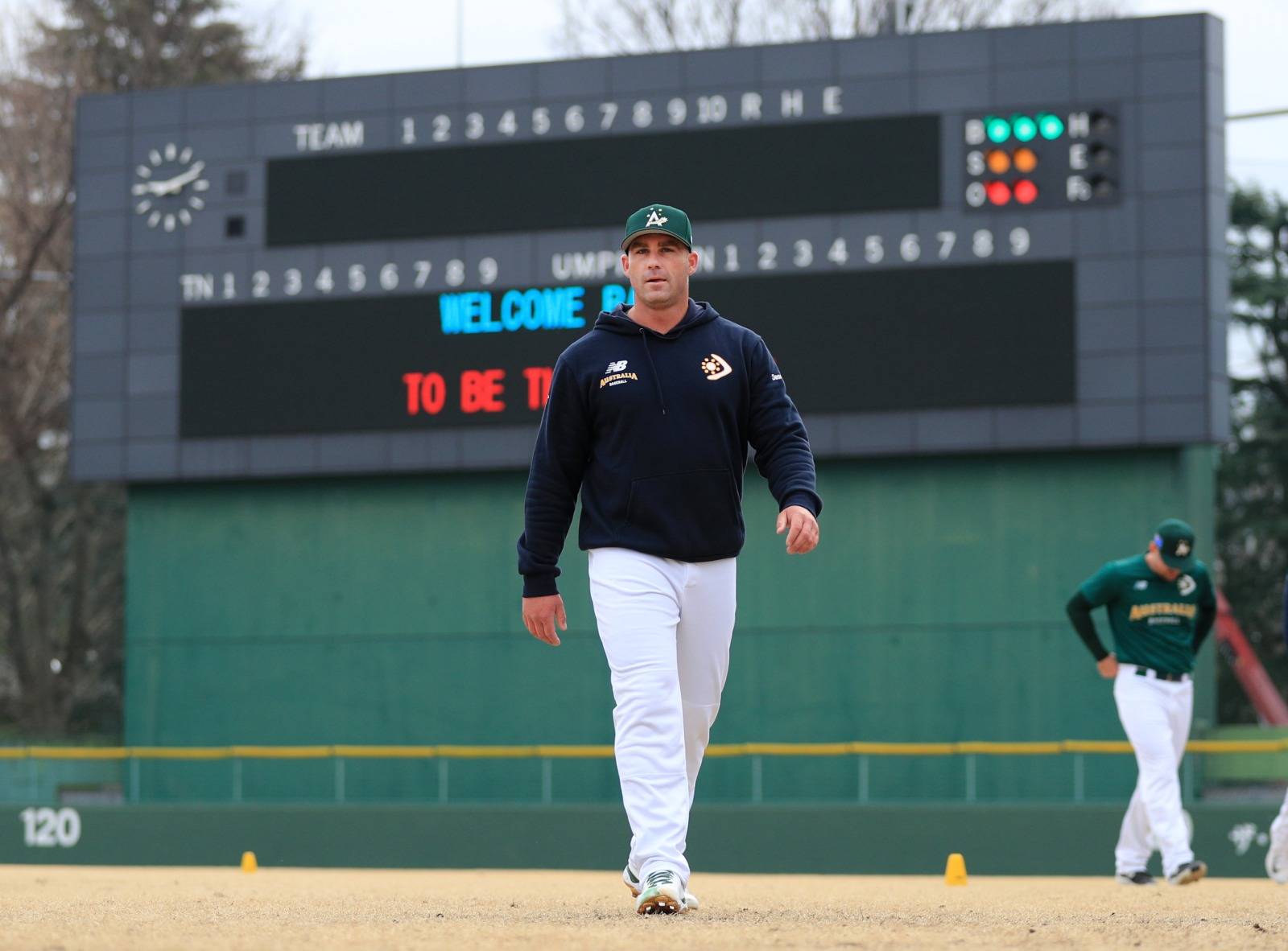 Australia's Tim Atherton will be a co-captain for the team during the World Baseball Classic. | SCOTT POWICK / SMP IMAGES