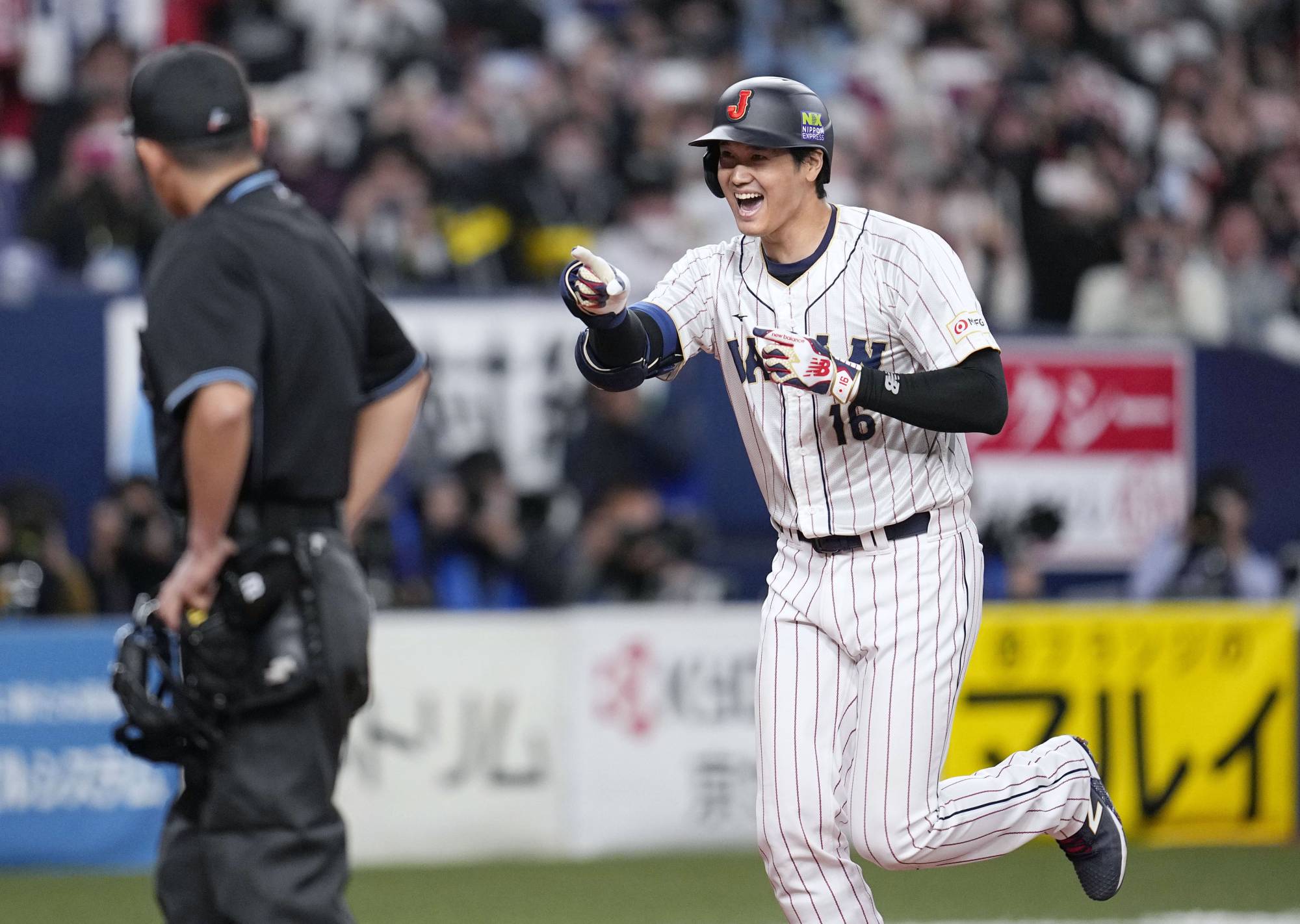 Shohei Ohtani thrills fans with two homers as Japan beats Hanshin in WBC warmup