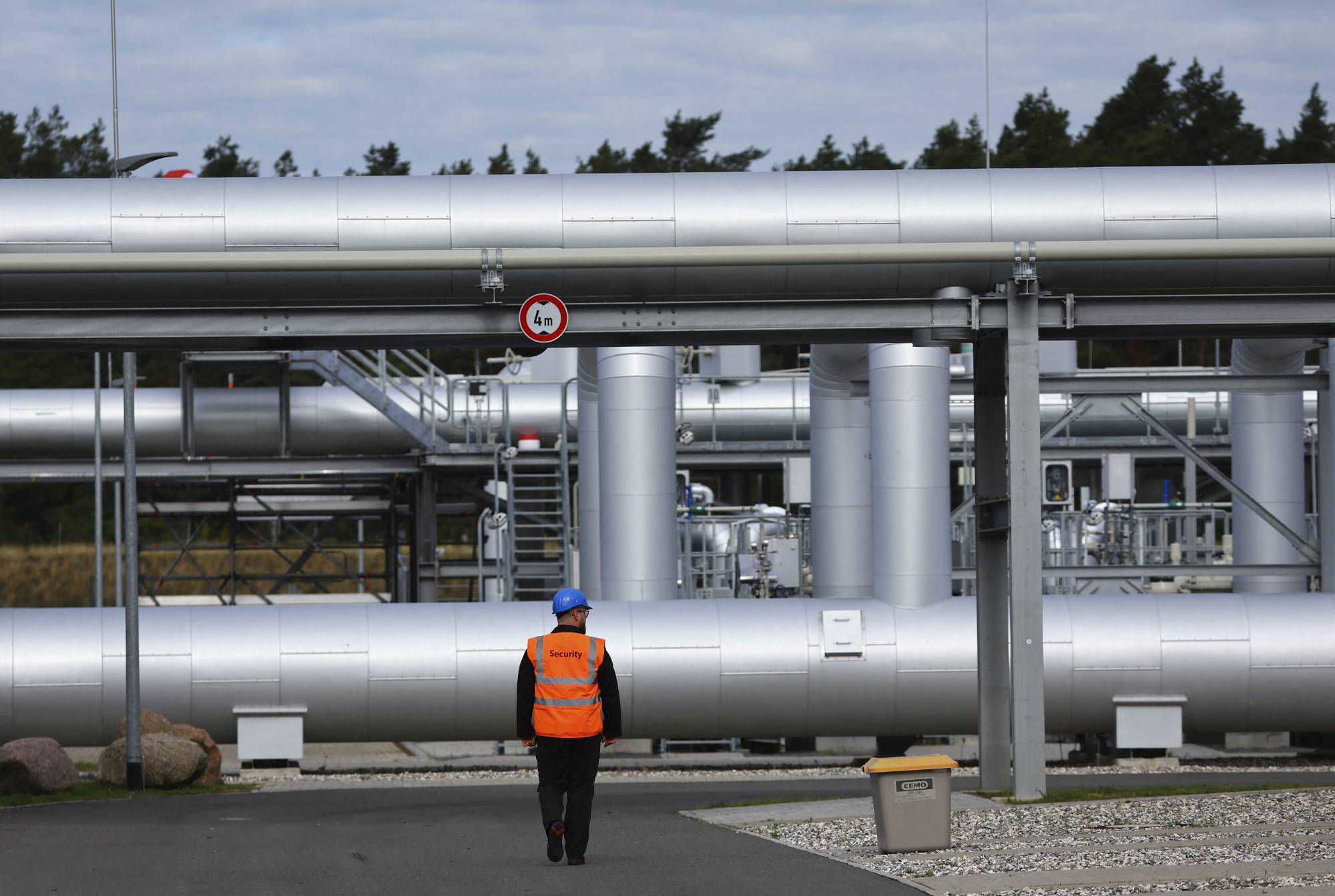 The landfall facility of the Baltic Sea gas pipeline Nord Stream 2 in Lubmin, Germany. | REUTERS 