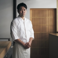 Chef Haruki Sato is the fourth generation of his family to run the kitchen at Dewaya in the uplands of Yamagata Prefecture. | KOUTAROU WASHIZAKI
