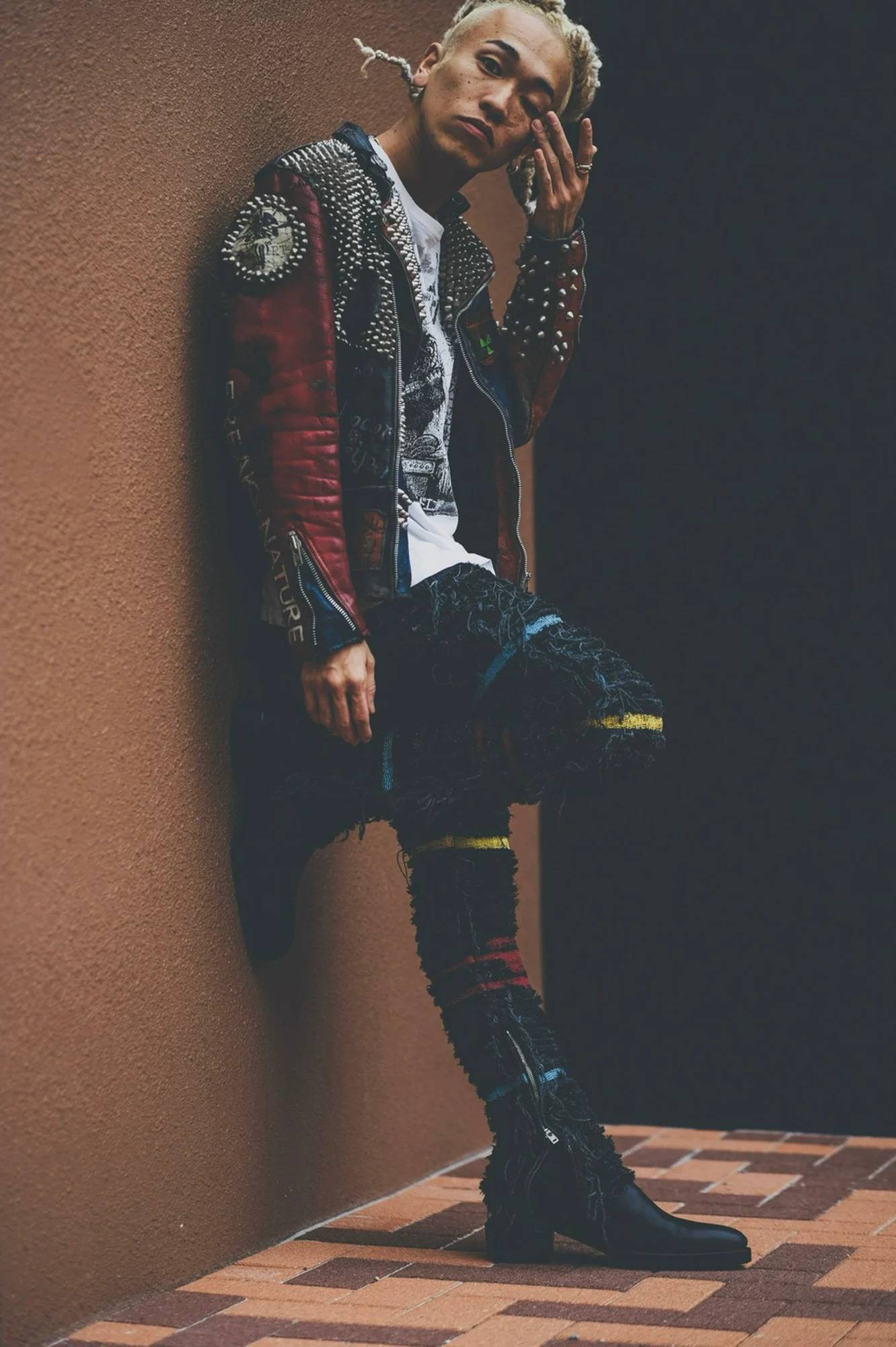 Blackmeans' newest collection can at least rest on the authentic punk roots of its designers. | COURTESY OF BLACKMEANS 