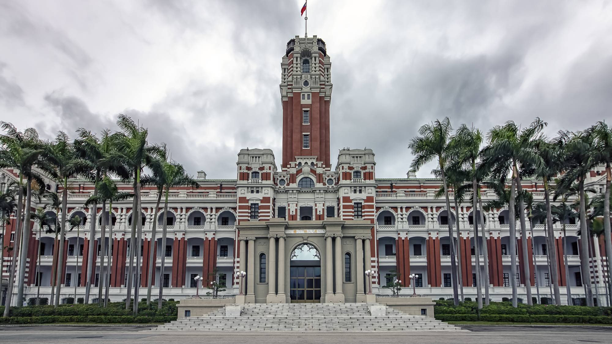 Taiwan’s presidential office building in Taipei was previously the office of the governor-general of Taiwan during Japanese colonial rule. | GETTY IMAGES