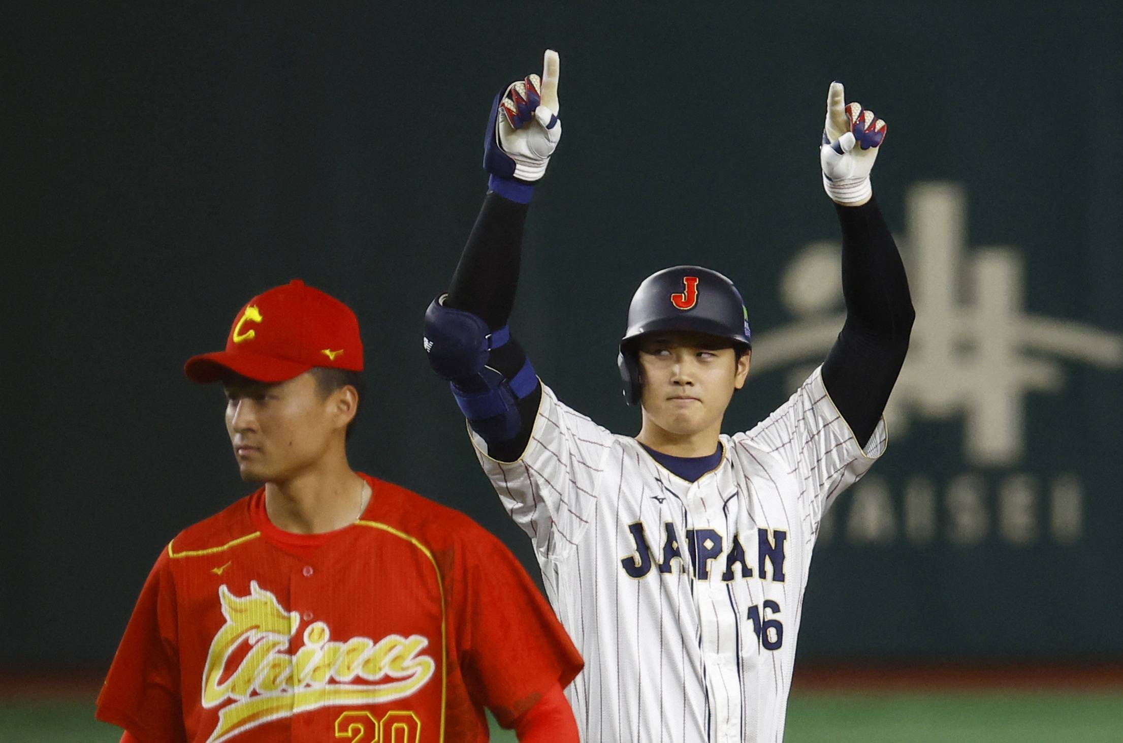 handsome japanese baseball player