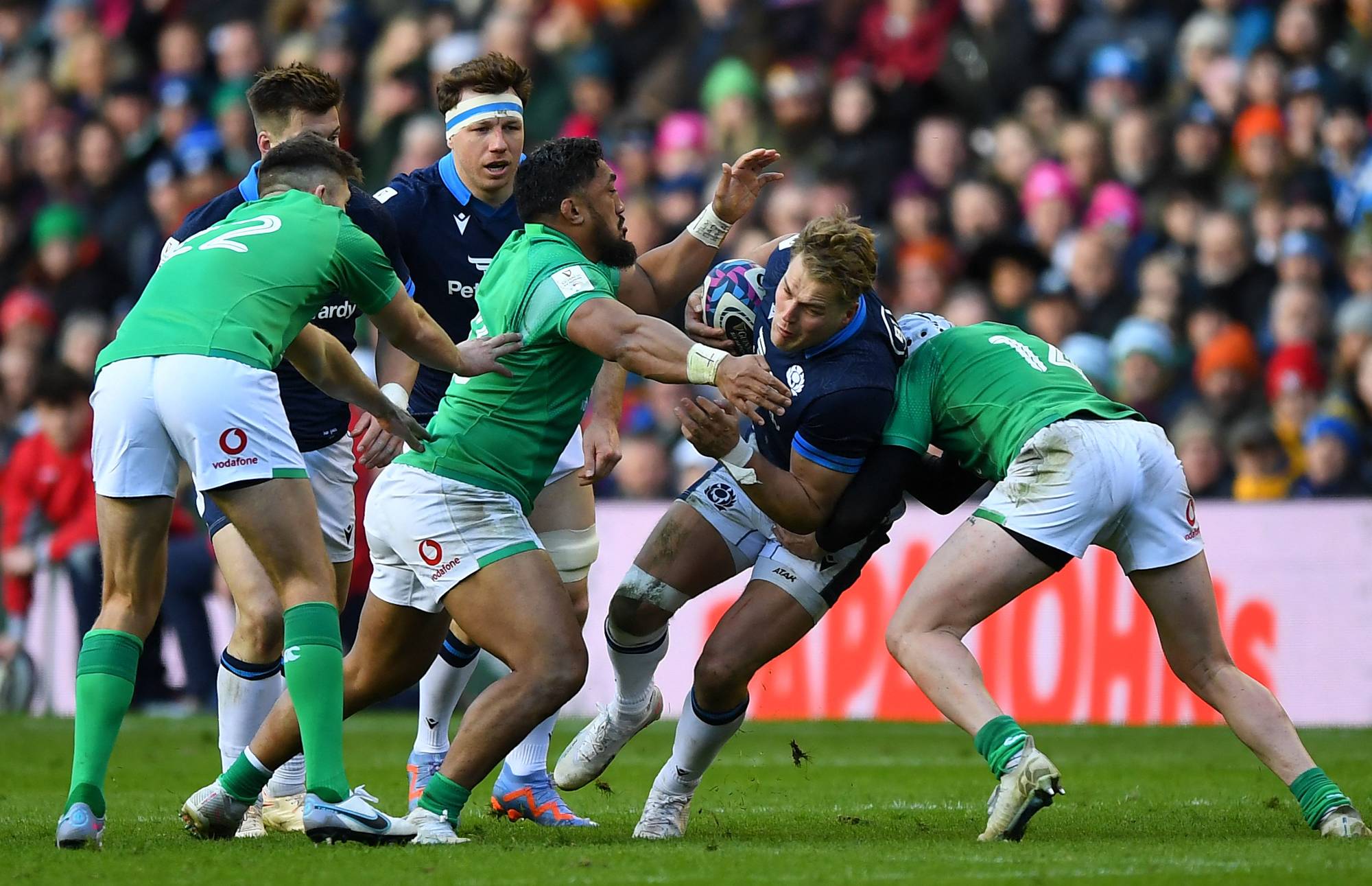 Ireland stays on course for Grand Slam after Six Nations win over Scotland 