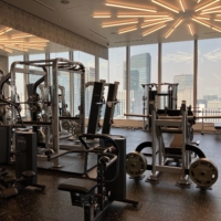 The gym at Tokyo Midtown Yaesu | KAZUAKI NAGATA 
