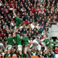 An England versus Ireland rugby match at Twickenham in London in April 1998 | ACTION IMAGES / VIA REUTERS
