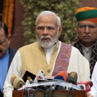 Indian Prime Minister Narendra Modi during an event in New Delhi on Jan. 31. | REUTERS