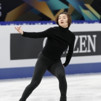 Kaori Sakamoto sees the event as an opportunity to get “revenge” for her placing in the 2019 world championships in Saitama. | KYODO