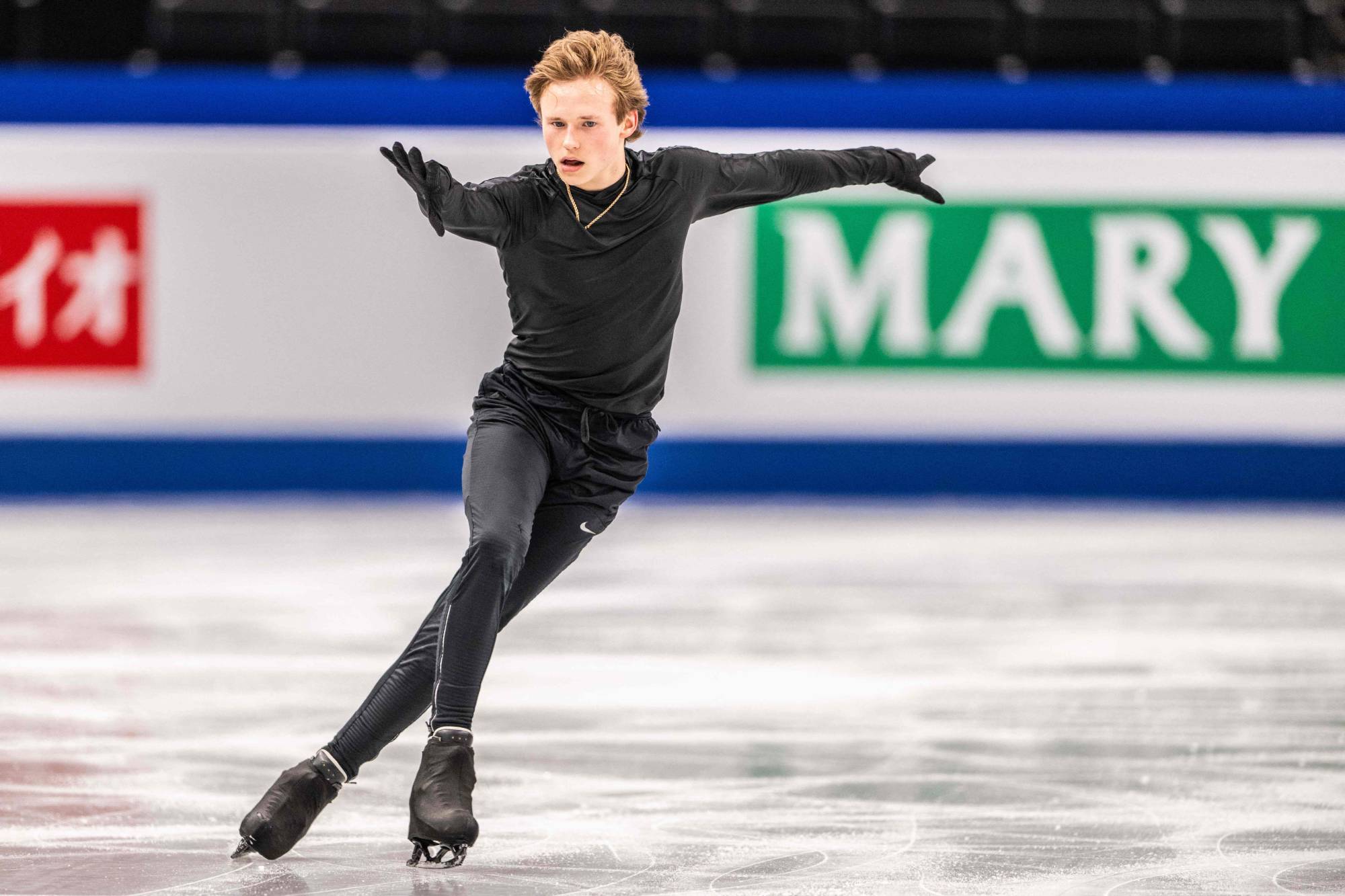 Malinin says that, rather than medals, he’s targeting consistency and achieving a “perfect or almost perfect performance” this week in Saitama. | AFP-JIJI