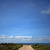 Clouds are seen on the horizon, in Playas Tijuana, Baja California, Mexico on March 8 | REUTERS