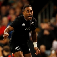 All Blacks back Sevu Reece will miss the 2023 Rugby World Cup in France. | REUTERS