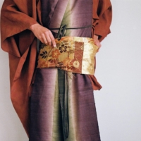 Daniel and Siranee Caulfield-Sriklad worked with local materials, both familiar and new, to handcraft two kimono from scratch. | COURTESY OF CAULFIELD–SRIKLAD
