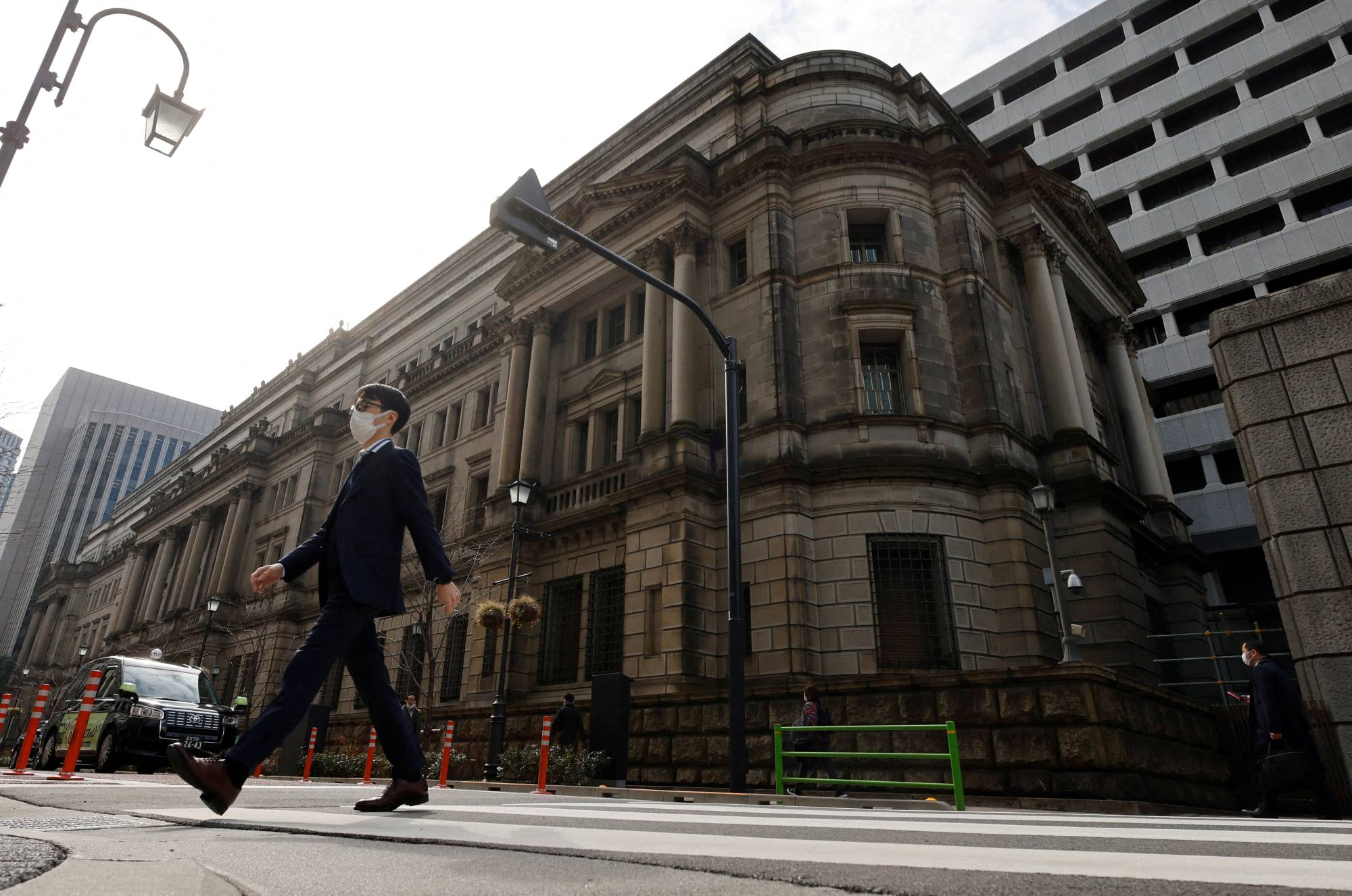 The headquarters of the Bank of Japan in Tokyo in January.  | REUTERS