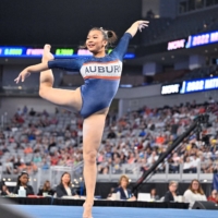 Sunisa Lee says she has worked with medical specialists to resolve a kidney issue that cut her collegiate gymnastics career short. | USA TODAY / VIA REUTERS