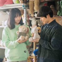 Ren Komai (left) and Kanata Hosoda star in “People Who Talk to Plushies Are Kind” as two college students who find comfort in interacting with plushies. | © 2023 IHA FILMS
