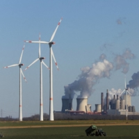 This year, wind and solar are set to expand enough that total electricity production from fossil fuels will decline slightly and continue downward through at least 2026, a forecast has found. | REUTERS 
