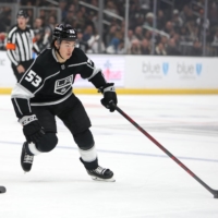 Kings defenseman Jordan Spence, the first Australian-born player in the NHL, could play in front of a home crowd as part of the NHL Global Games\' visit to Melbourne in September. | USA TODAY / VIA REUTERS