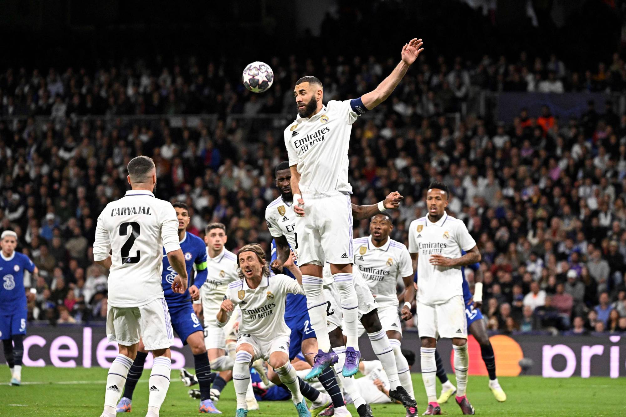 Real Madrid grabs advantage in first-leg of Champions League quarterfinal against Chelsea - The Japan Times