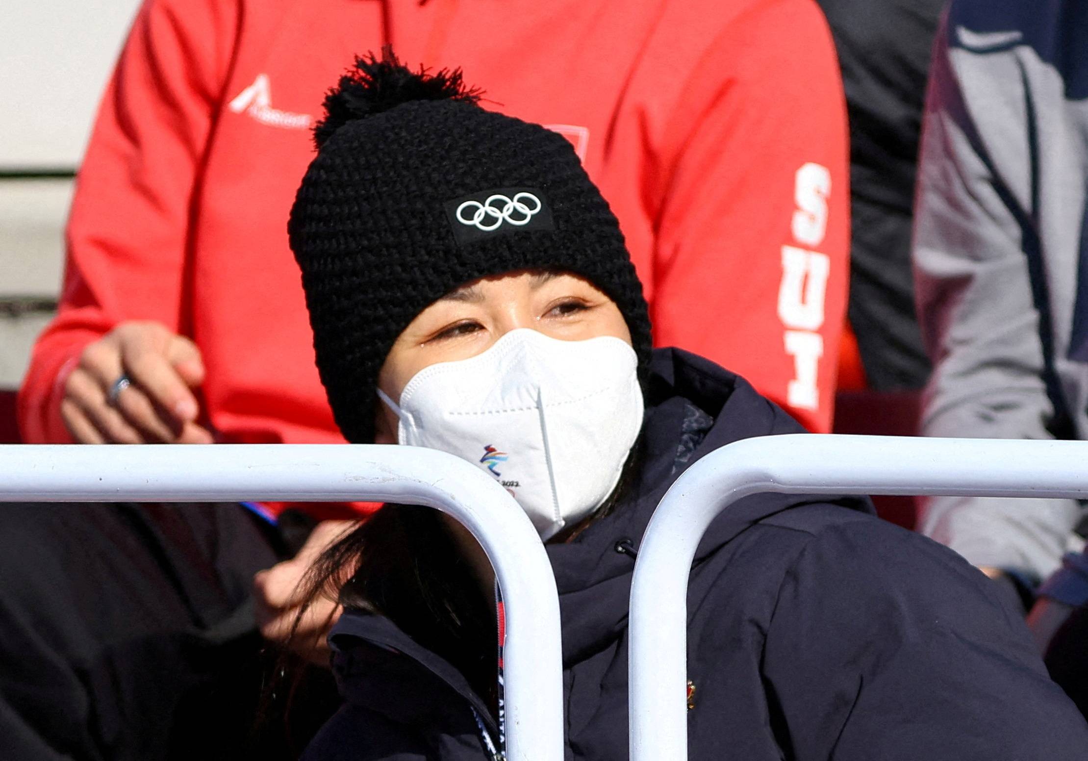 Peng Shuai made her last public appearance during the Beijing Winter Olympics last year.  | KYODO