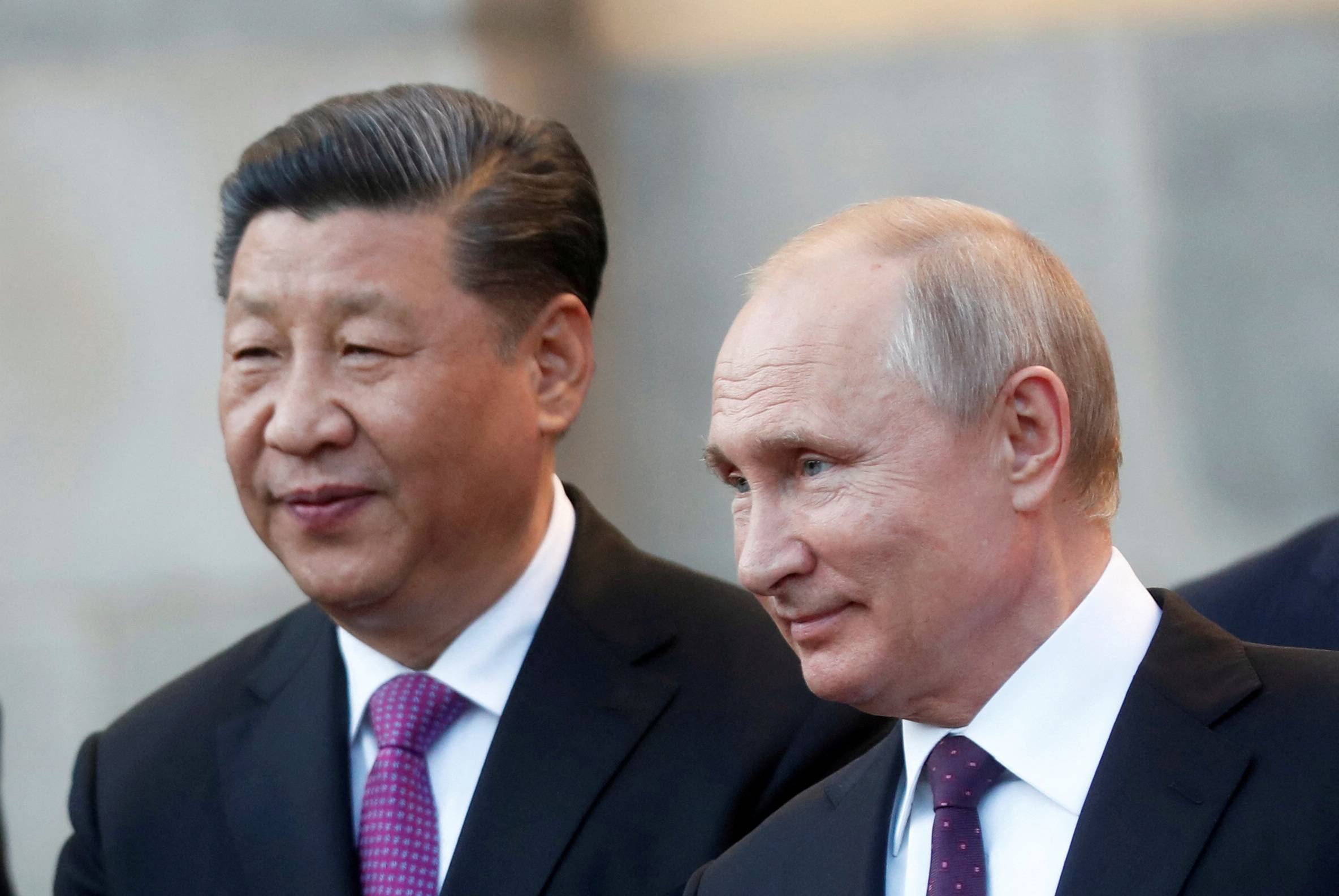Chinese leader Xi Jinping and Russian President Vladimir Putin. China has repeatedly denied sending military equipment to Russia since Moscow's invasion of Ukraine in February 2022.  | POOL / VIA REUTERS