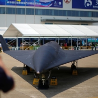 A WZ-8 high-altitude drone is seen displayed at the China International Aviation and Aerospace Exhibition, or Airshow China, in Zhuhai, Guangdong province, China, in September 2021. | REUTERS