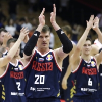 Russia\'s basketball teams have been banned from international competition since the 2022 invasion of Ukraine. | REUTERS