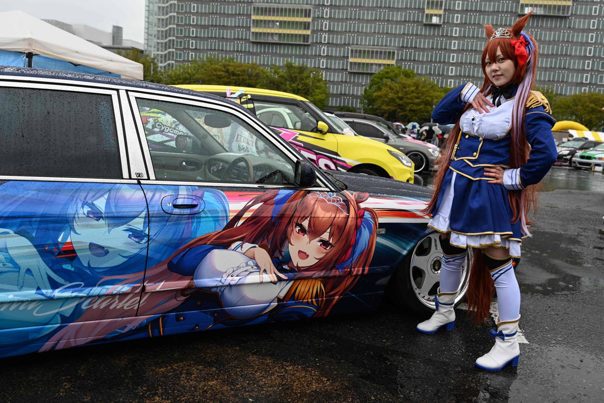 Anime Vehicle Livery Japanese Theme Side Car Wrap Cast Vinyl Both Sides  Itachi | Inox Wind