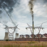 Eskom’s Matla coal-fired power station in Mpumalanga. The state power utility is responsible for about 40% of South Africa’s planet-warming emissions.  | BLOOMBERG