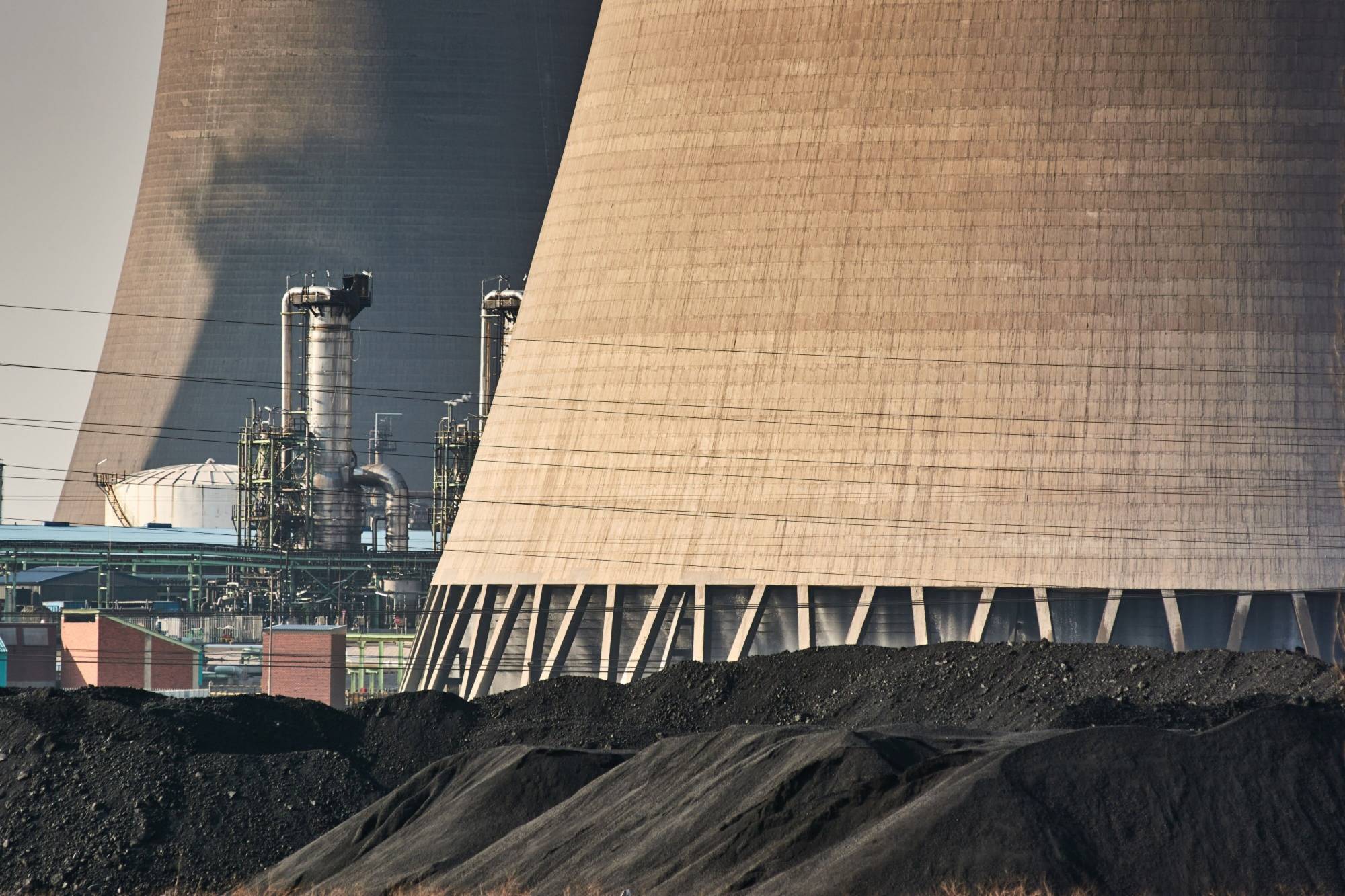 Coal supplies at Sasol’s plant at Secunda, Mpumalanga, where the fuel is used to make gasoline. | Bloomberg