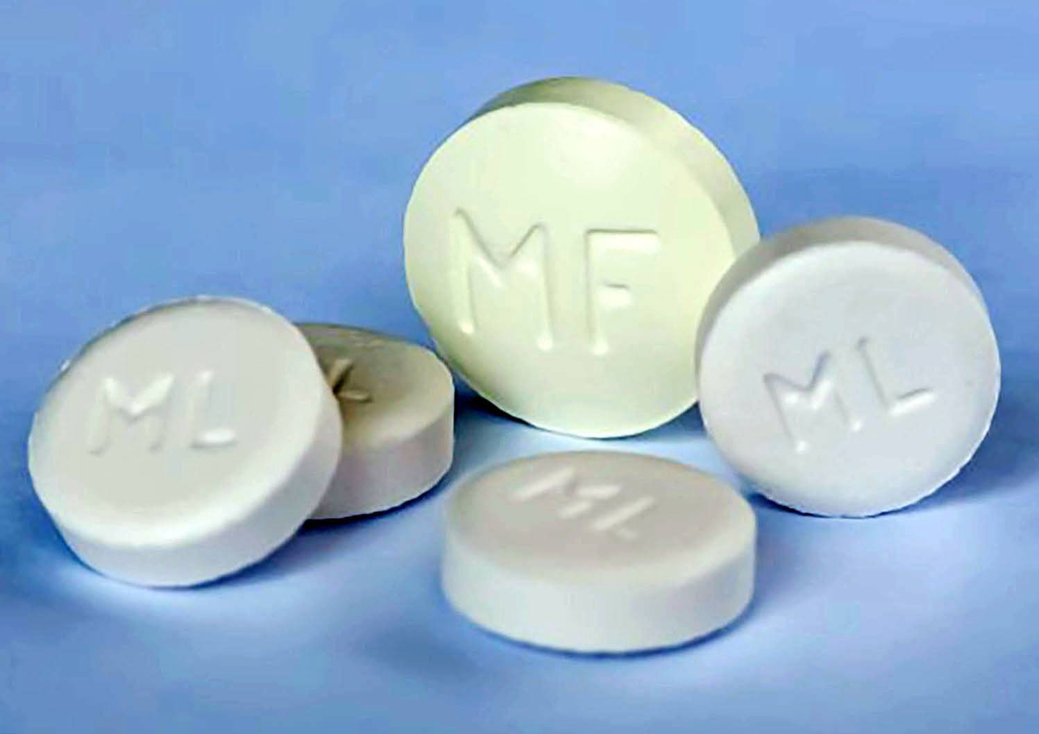 The Mefeego pill pack developed by British pharmaceutical company Linepharma International can terminate a pregnancy of up to nine weeks of gestation, and is considered safer than surgical abortions. | LINEPHARMA INTERNATIONAL / VIA KYODO