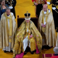 King Charles III coronation ceremony in Westminster Abbey in London on Saturday  | POOL / VIA REUTERS