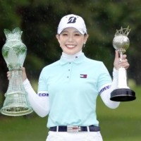Yuri Yoshida earned ¥24 million ($178,000) for winning the World Ladies Championship Salonpas Cup, Japan\'s first major of the season. | KYODO