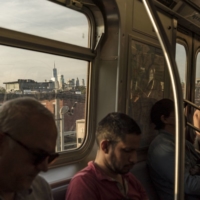Passengers on the subway in Manhattan. Jordan Neely had frequent encounters with hospitals and the criminal and mental health systems, and was on a city list of homeless people whom officials were most concerned about. | KARSTEN MORAN / THE NEW YORK TIMES