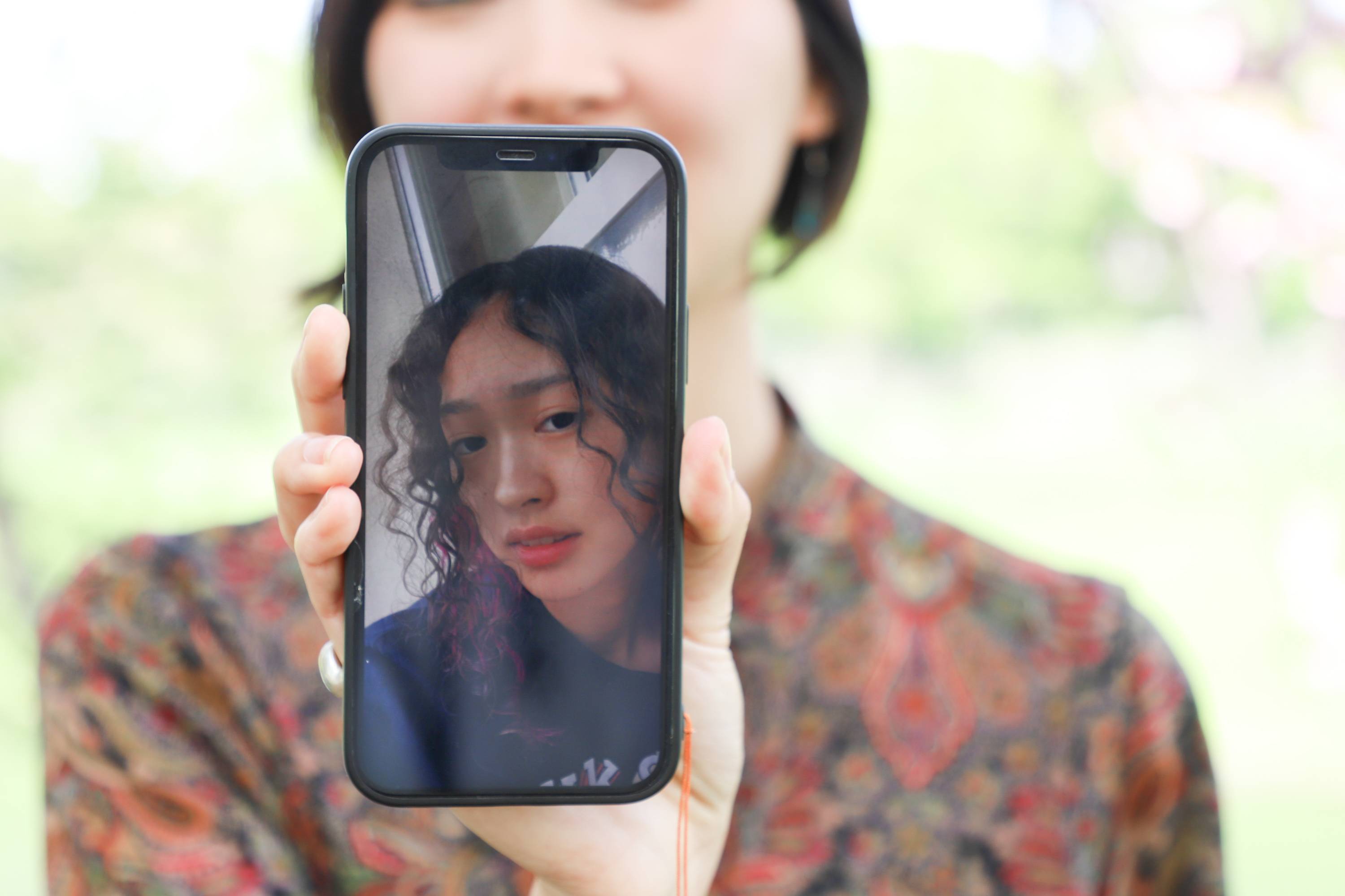 On Calloway's Instagram, followers can see that her natural hair holds curly ringlets. | LOUISE CLAIRE WAGNER 