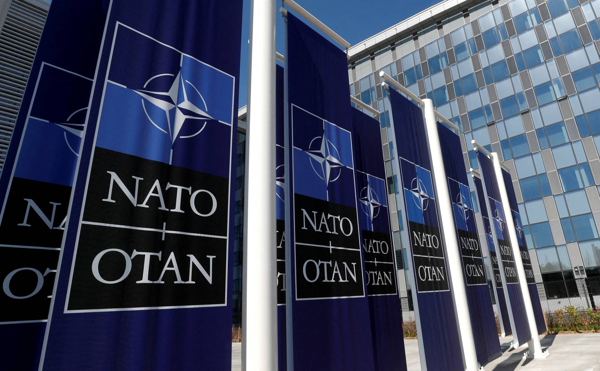 NATO headquarters in Brussels. Japanese Ambassador to the U.S. Koji Tomita has offered up the strongest hint that NATO will open a liaison office in Tokyo, telling reporters that Japan was “working in that direction.” | REUTERS