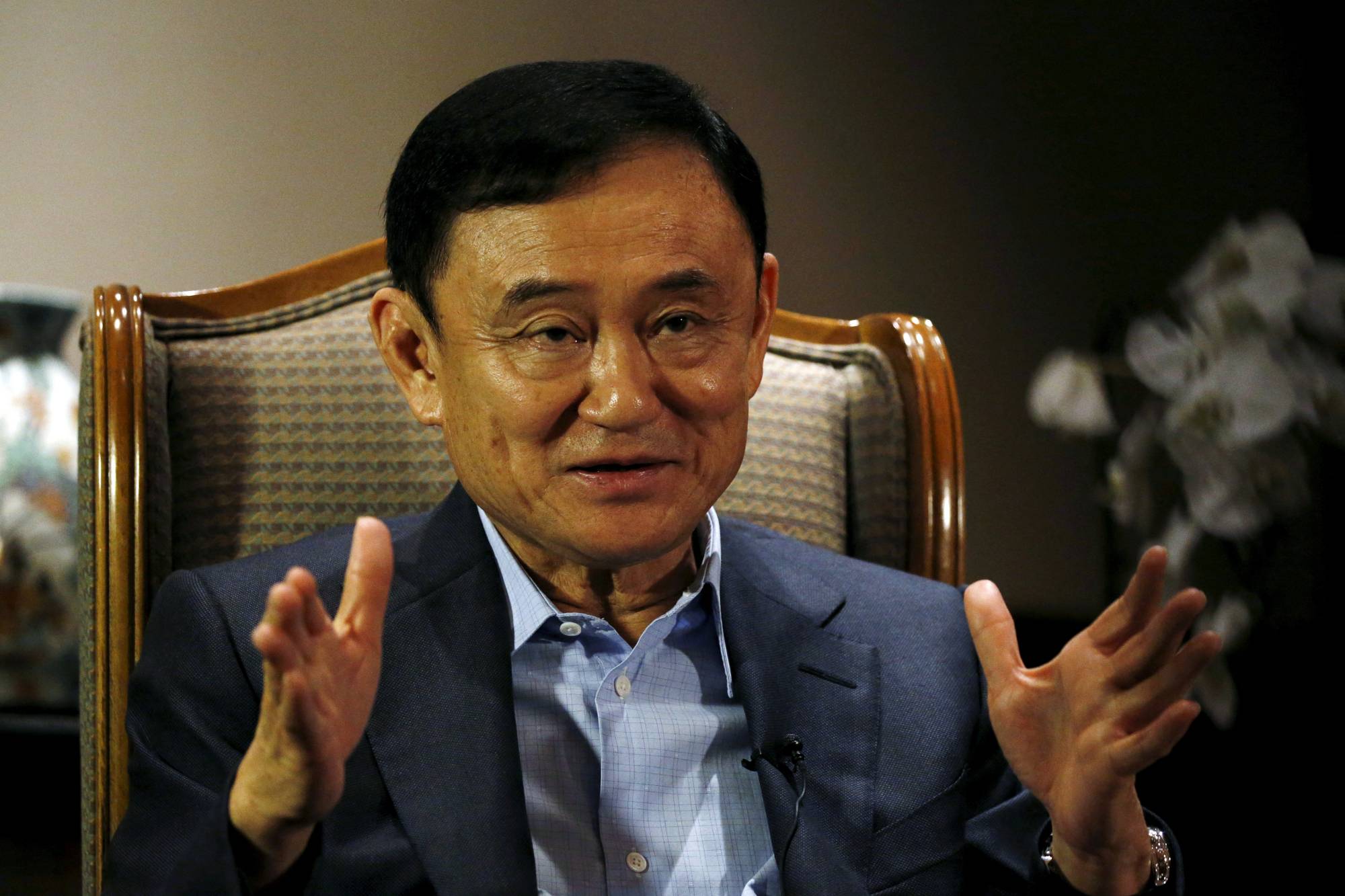 Former Thai Prime Minister Thaksin Shinawatra in Singapore in February 2016 | REUTERS
