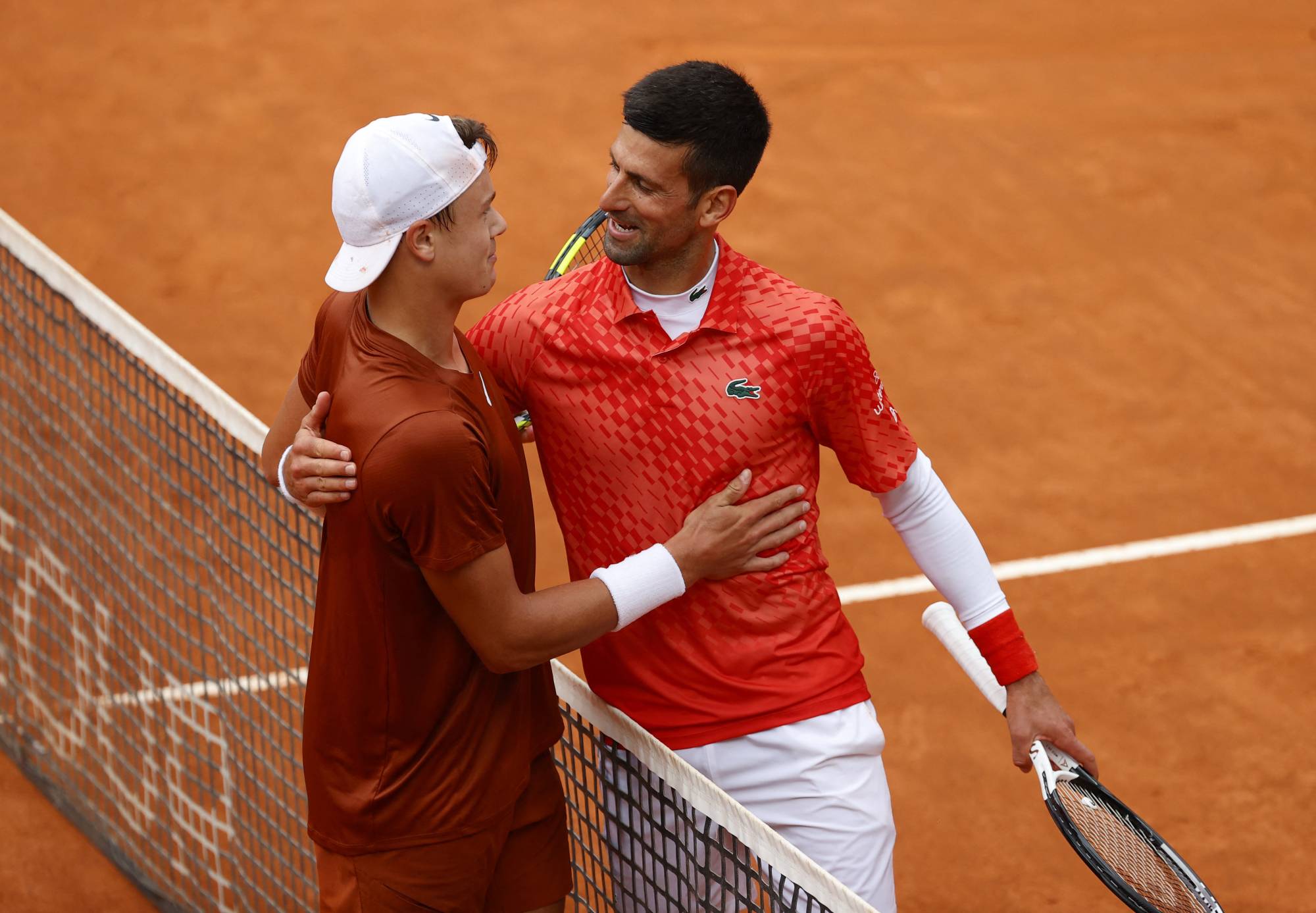 Novak Djokovic hails arrival of new generation after upset loss in Rome