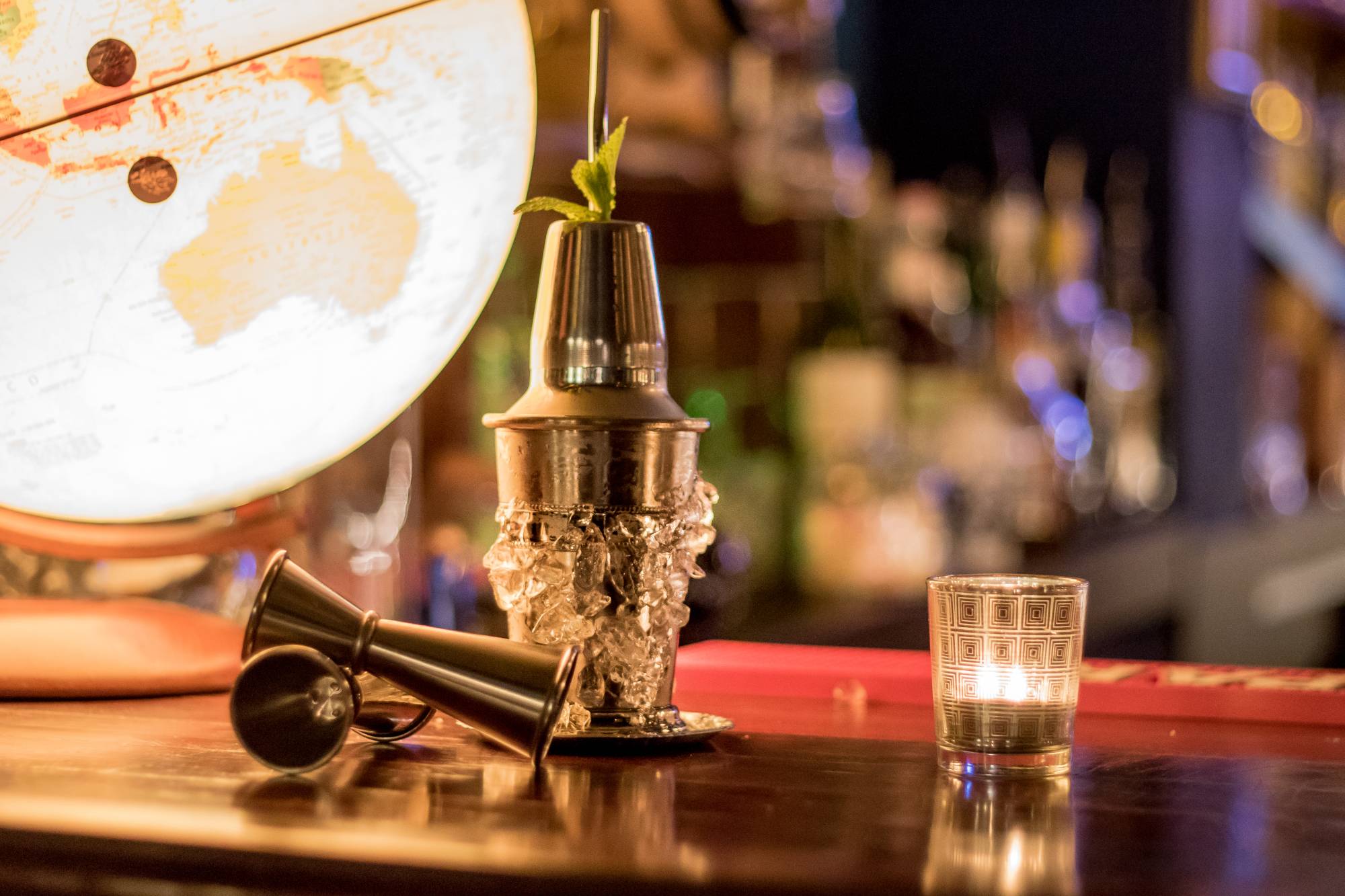 The Al Capone 1920 blends pisco, vodka, apple juice and bittersweet Italicus liqueur. | COURTESY OF BOBBY'S FREE