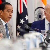 U.S. President Joe Biden (right) and Indonesia\'s President Joko Widodo attend a Partnership for Global Infrastructure and Investment event during the G7 summit, at the Grand Prince Hotel in Hiroshima, on Saturday | REUTERS


G7 SUMMIT IN HIROSHIMA