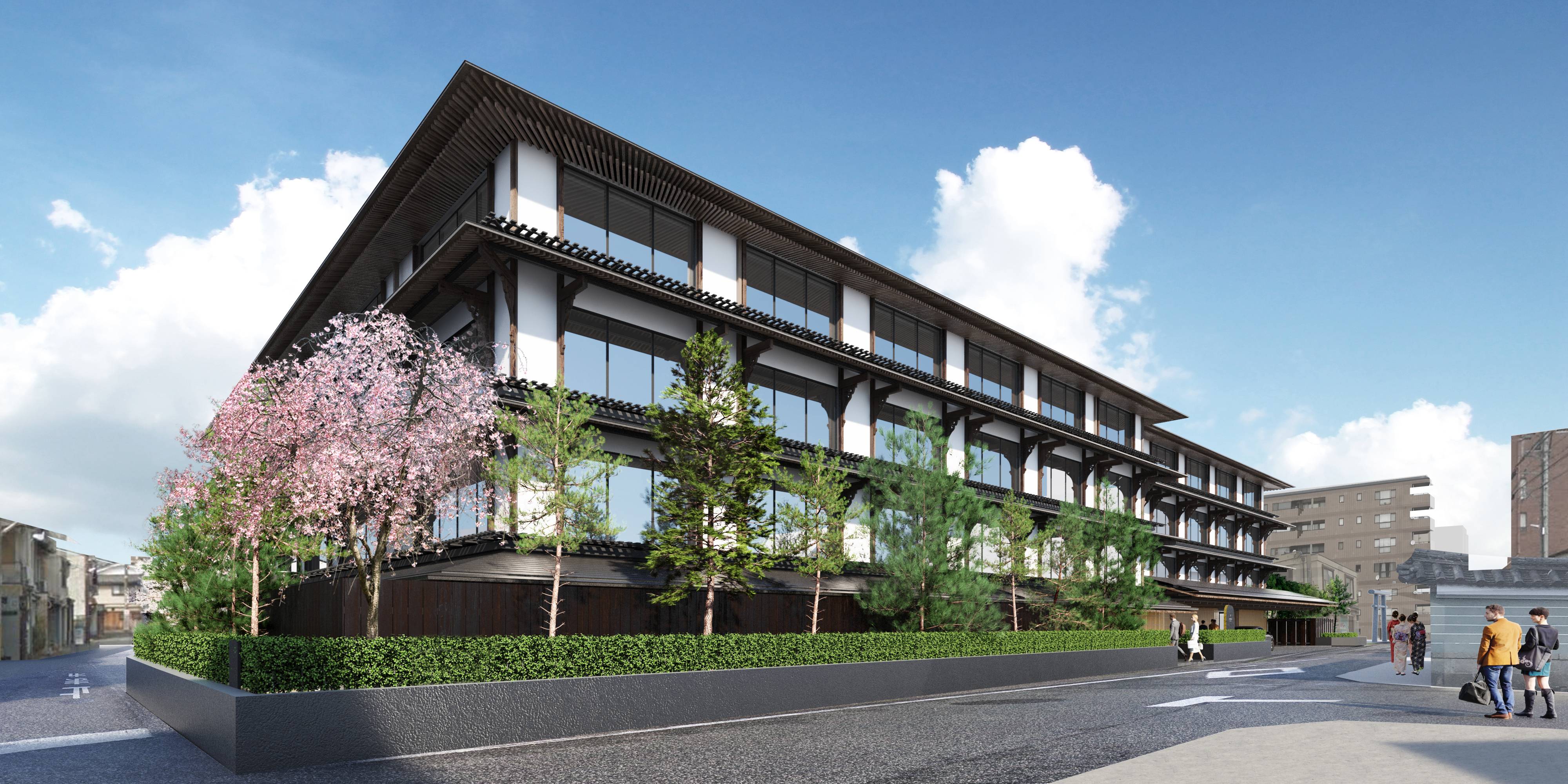 Capella Hotels and Resorts is set to open the Capella Kyoto (seen above in a rendering) in 2025. The city’s rich cultural heritage makes it a popular destination for high-spending travelers looking for an authentic Japanese experience | KENGO KUMA AND ASSOCIATES