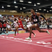 New proposed World Athletics organizations could allow for more short-track meets to be held outdoors. | USA TODAY / VIA REUTERS