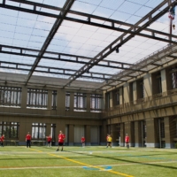 The British School in Tokyo\'s new Sky Pitch athletic facility was unveiled on May 12. | ANIKA OSAKI EXUM