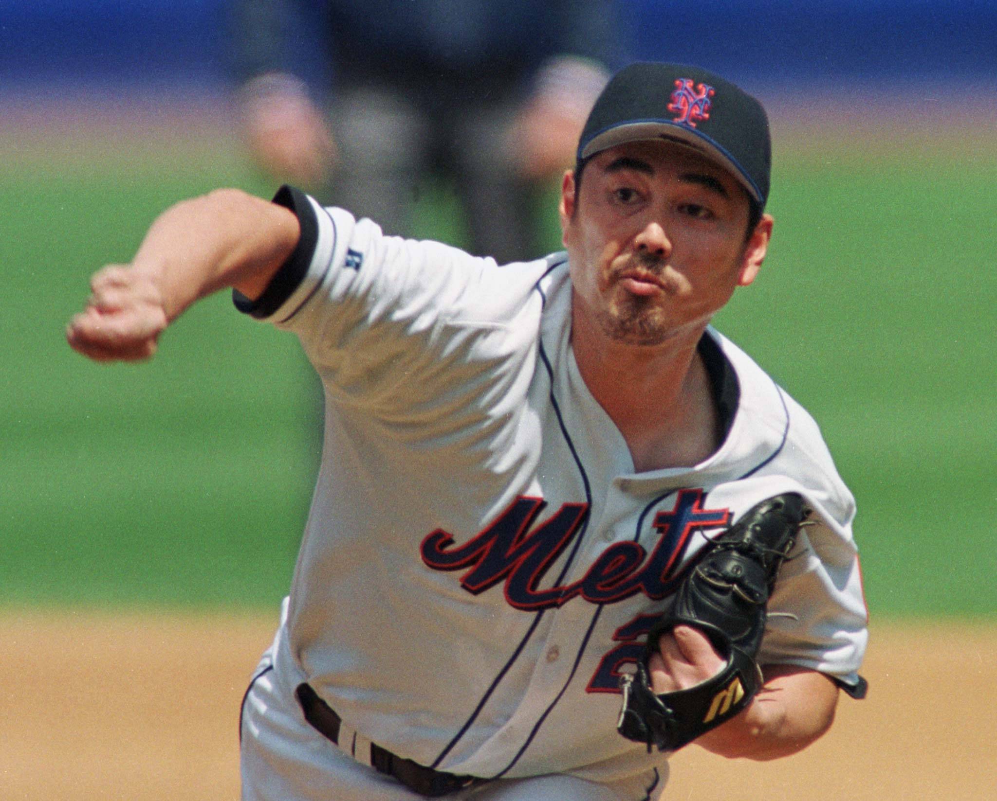 Masato Yoshii spent his first two MLB seasons with the Mets in New York. | REUTERS