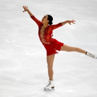 Mao Asada skates during an event in 2016. Asada, who retired from competition in 2017, has been developing the concept for a rink in western Tokyo since her days on the competitive circuit. | REUTERS