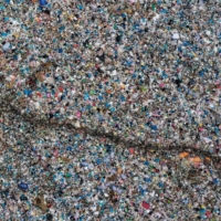 Plastic waste at a collection site in Alue Lim village in Lhokseumawe, Indonesia\'s Aceh province, in June 2021 | AFP-JIJI