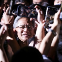Jensen Huang, co-founder and CEO of Nvidia Corp., during the Taipei Computex expo in Taipei | BLOOMBERG