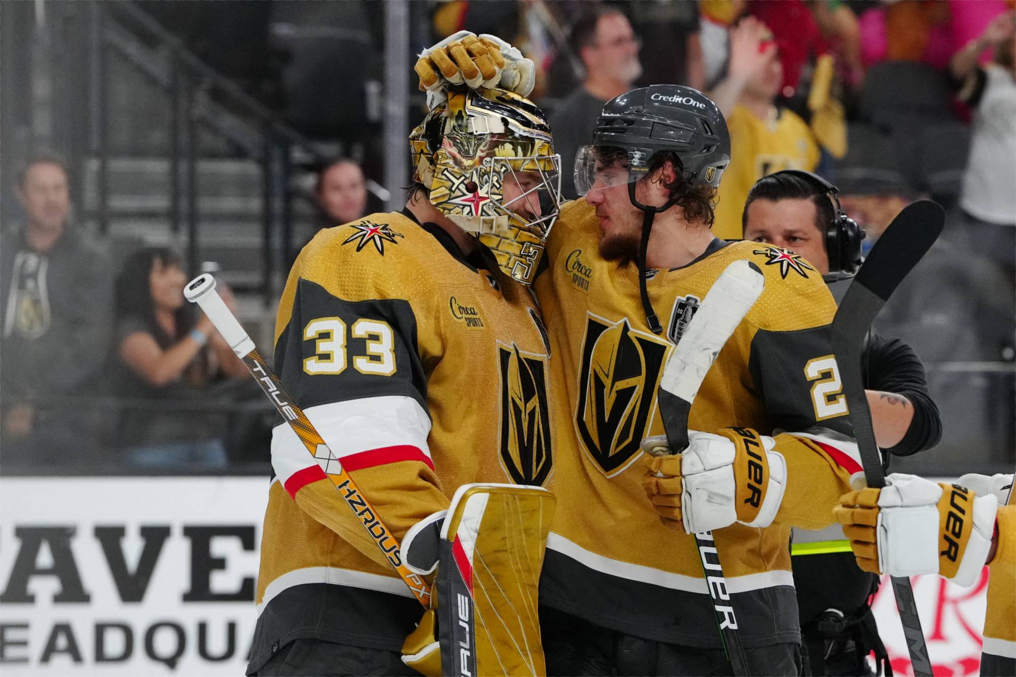 Knights pound Panthers to go up 2-0 in Stanley Cup Final - The