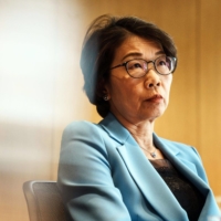 Betty Yuen, chairperson of CLP Power Hong Kong, speaks during an interview in Hong Kong on Thursday.  | BLOOMBERG
