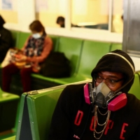 Passengers on the Staten Island Ferry in New York on Wednesday | REUTERS