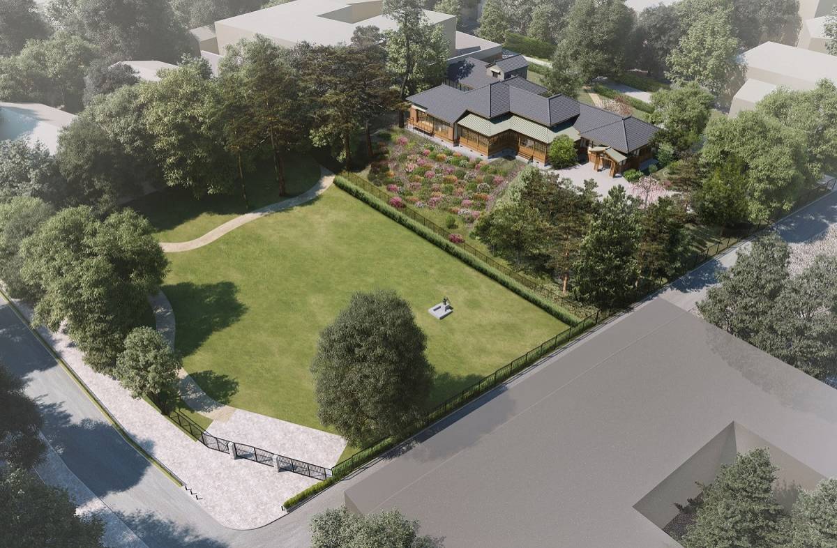 The new Tekigaiso pavilion will be designed by architect Kuma Kengo and Associates. | Suginami City 